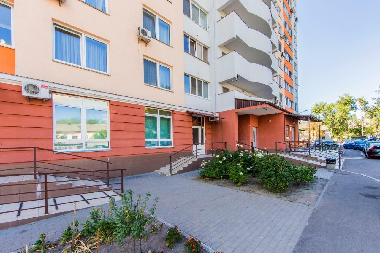 Super View, Luxury Apartment Near Chernihiv Metro. Kiev Eksteriør bilde