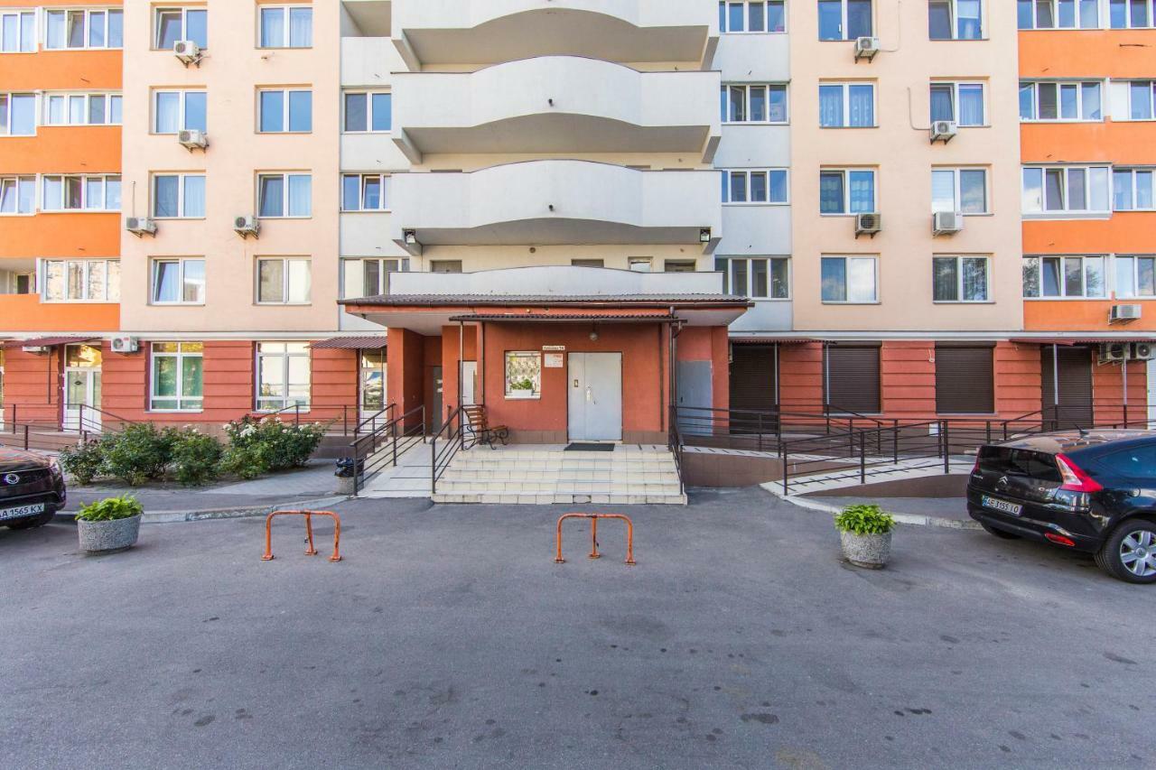 Super View, Luxury Apartment Near Chernihiv Metro. Kiev Eksteriør bilde