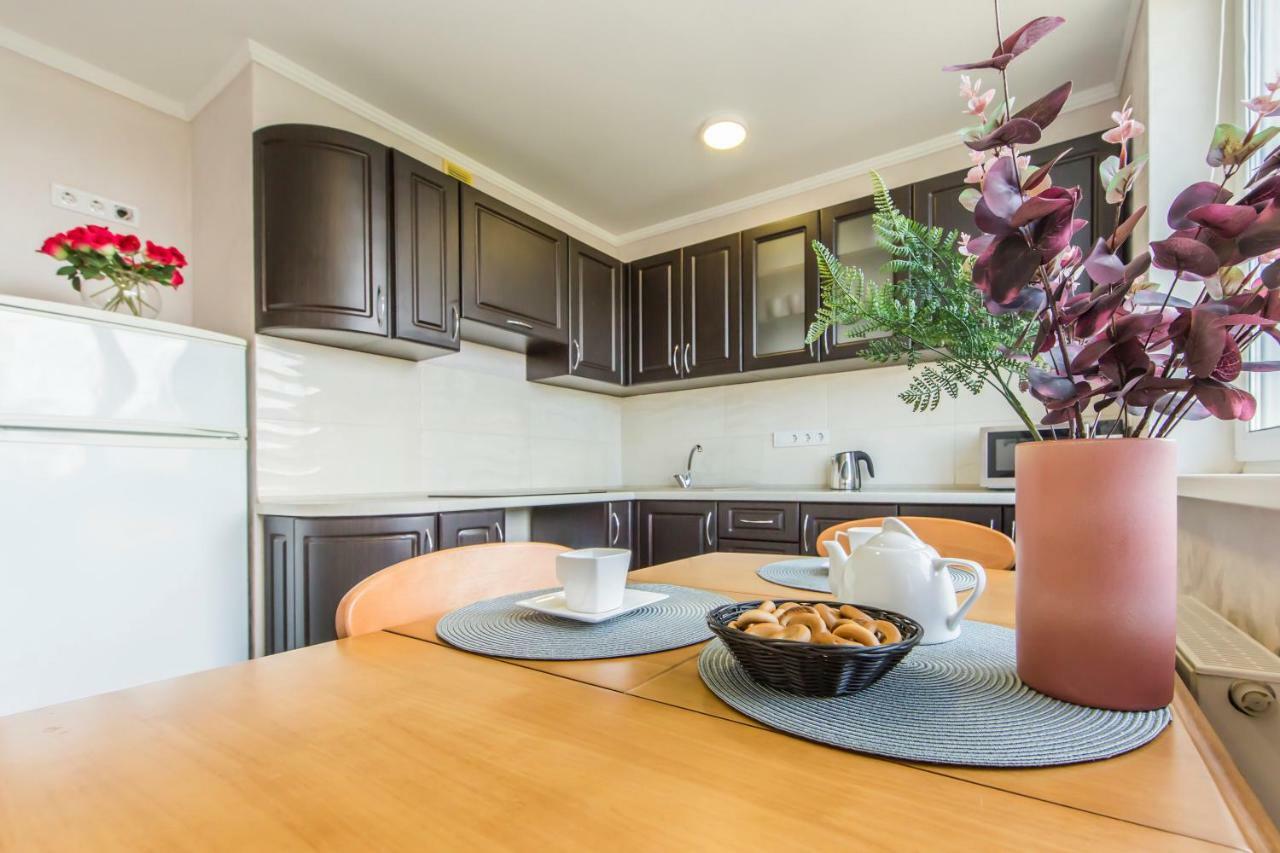 Super View, Luxury Apartment Near Chernihiv Metro. Kiev Eksteriør bilde